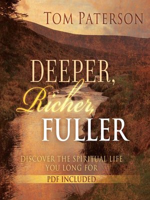 cover image of Deeper, Richer, Fuller